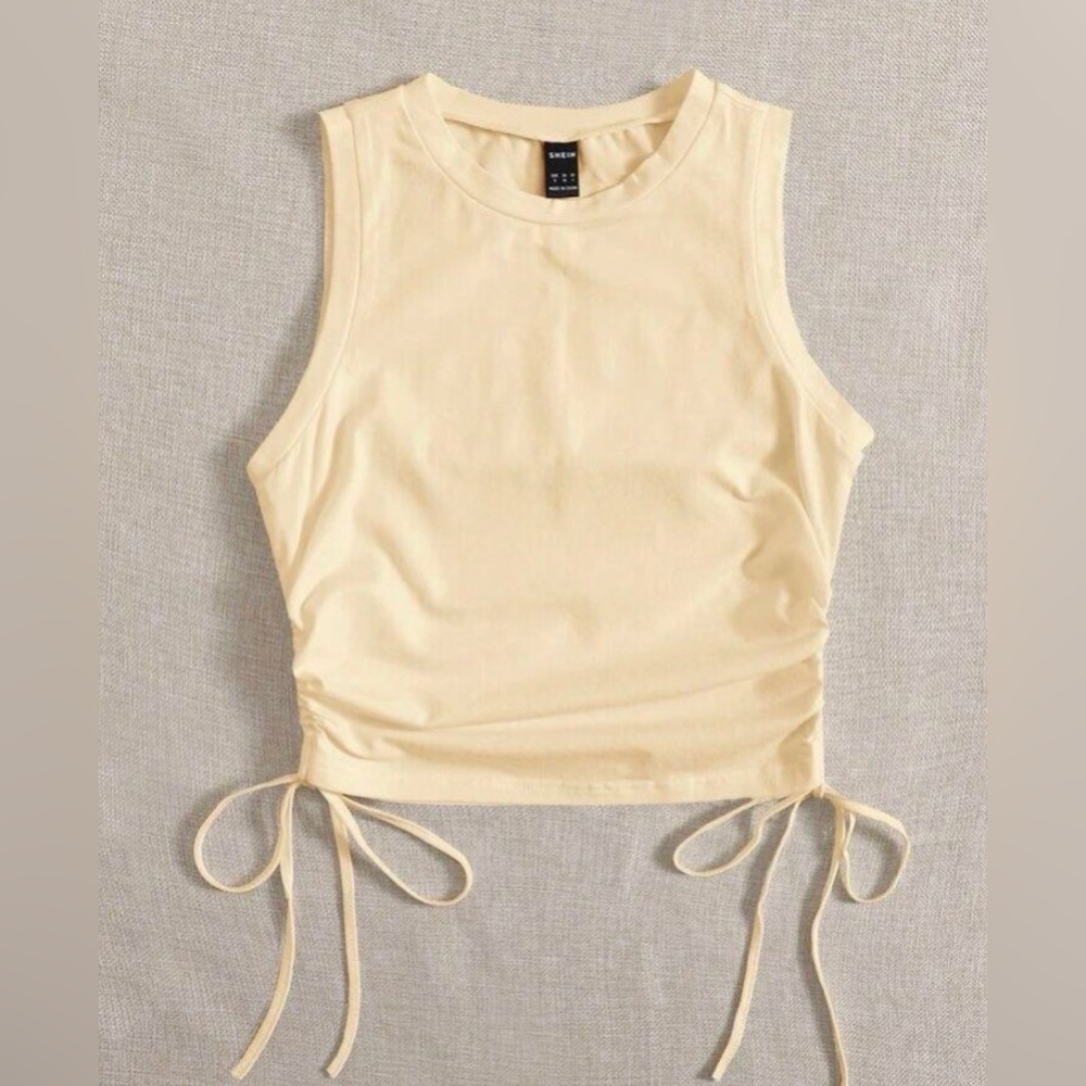 Yellow tank top